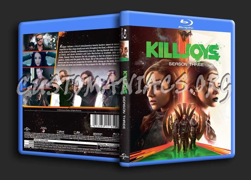 Killjoys Season 3 blu-ray cover