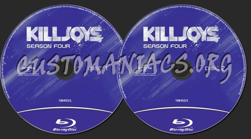 Killjoys Season 4 blu-ray label