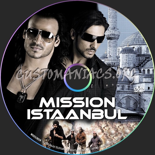 Mission Istanbul dvd label
