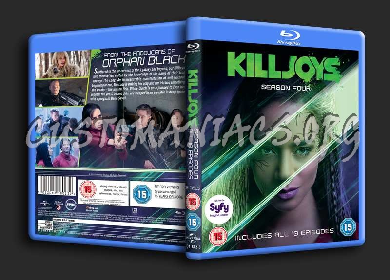 Killjoys Season 4 blu-ray cover
