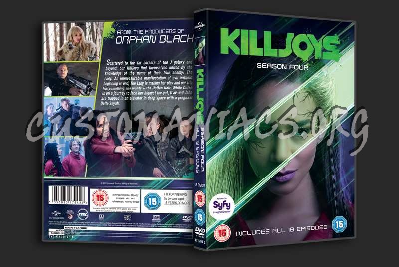 Killjoys Season 4 dvd cover