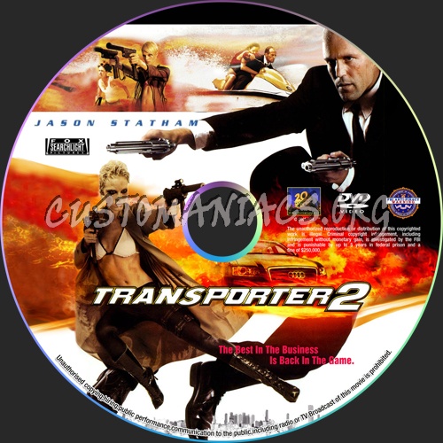 Transporter 2 dvd label