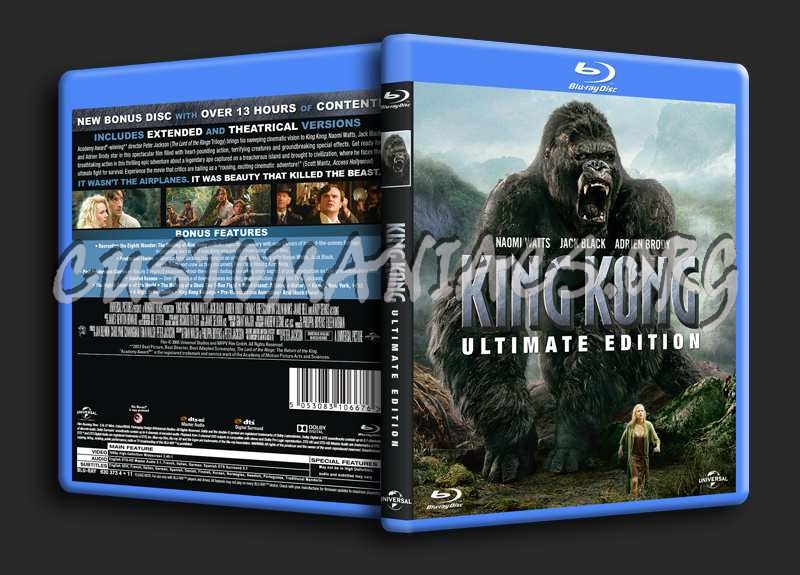 King Kong blu-ray cover