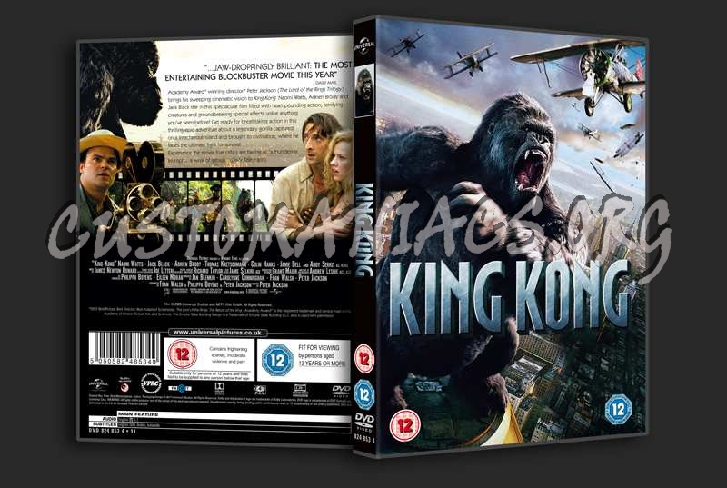 King Kong dvd cover