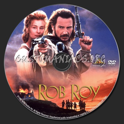 Rob Roy dvd label