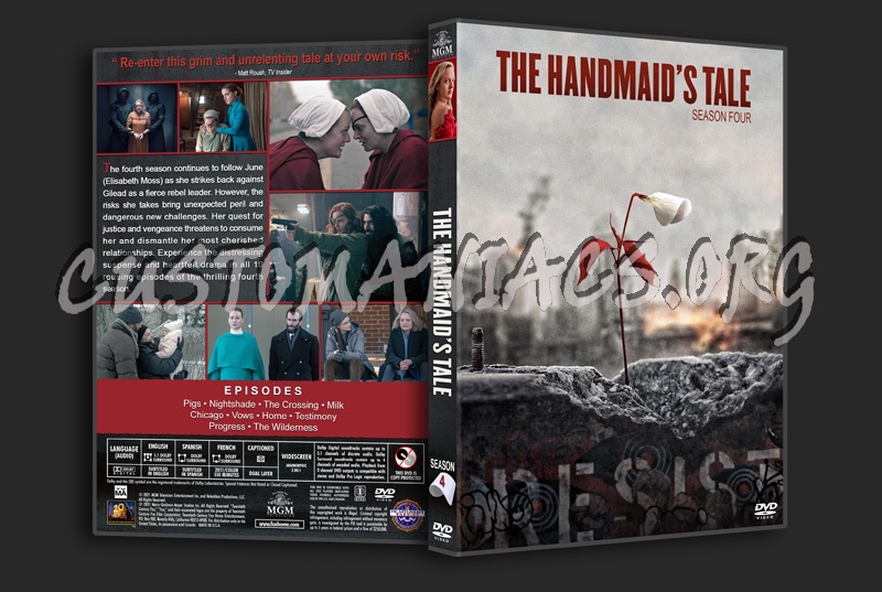 The Handmaids Tale - Season 4 dvd cover