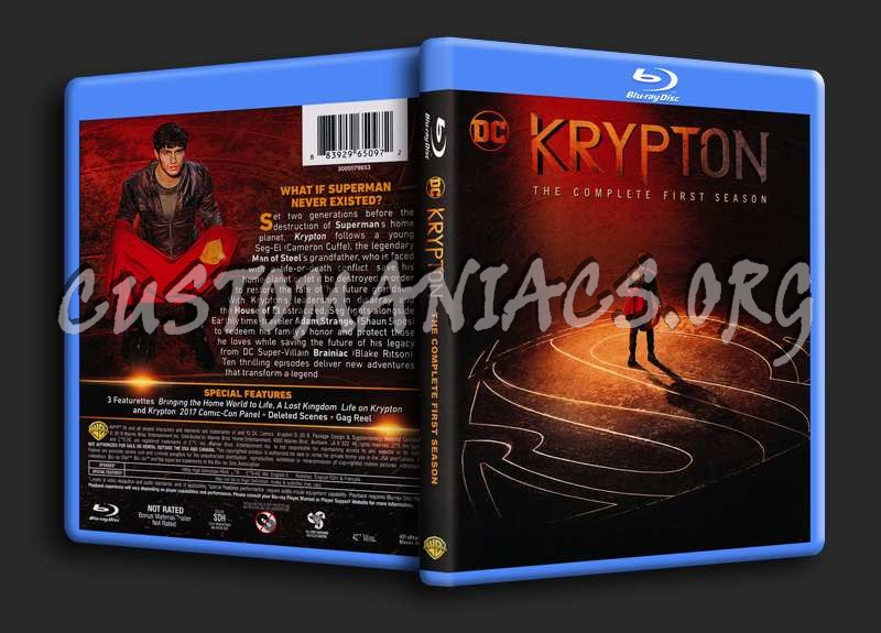 Krypton Season 1 blu-ray cover