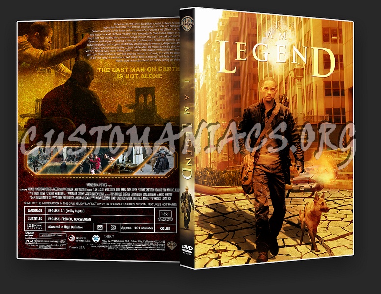 I Am Legend dvd cover