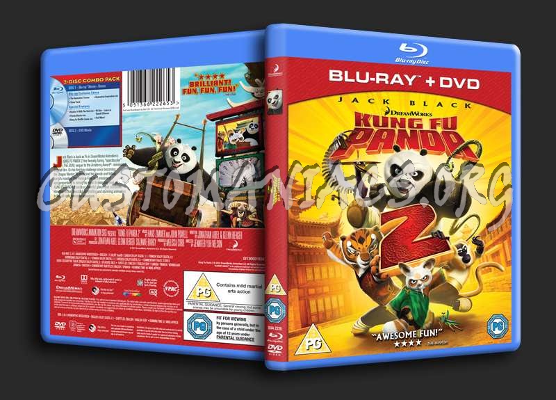 Kung Fu Panda 2 blu-ray cover