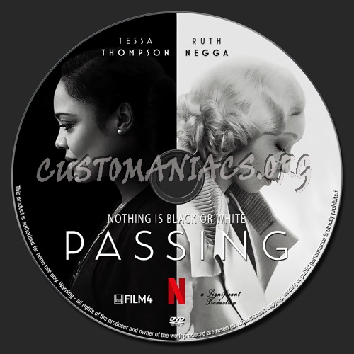 Passing dvd label