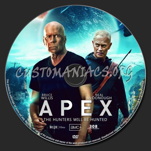 Apex dvd label