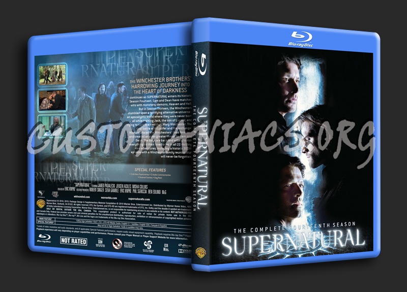 Supernatural Season 14 dvd cover