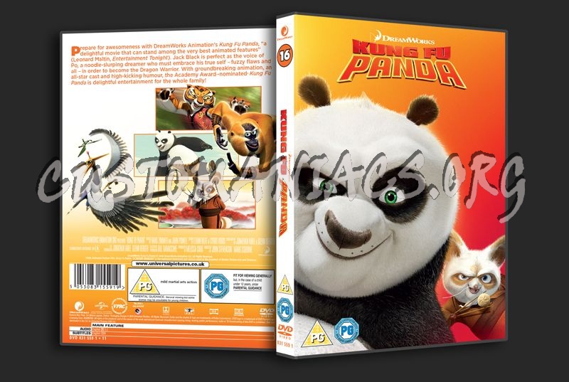 Kung Fu Panda dvd cover