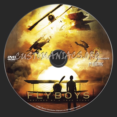 Flyboys dvd label