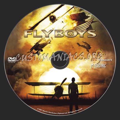 Flyboys dvd label