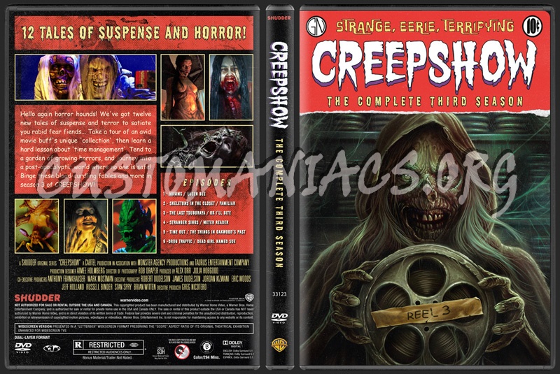 Creepshow - Season 3 dvd cover