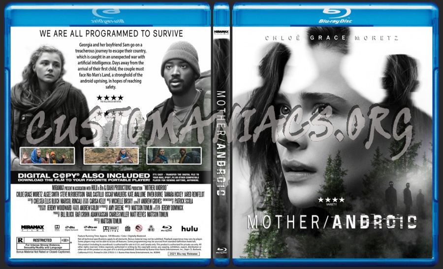 Mother/Android blu-ray cover