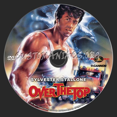 Over The Top dvd label