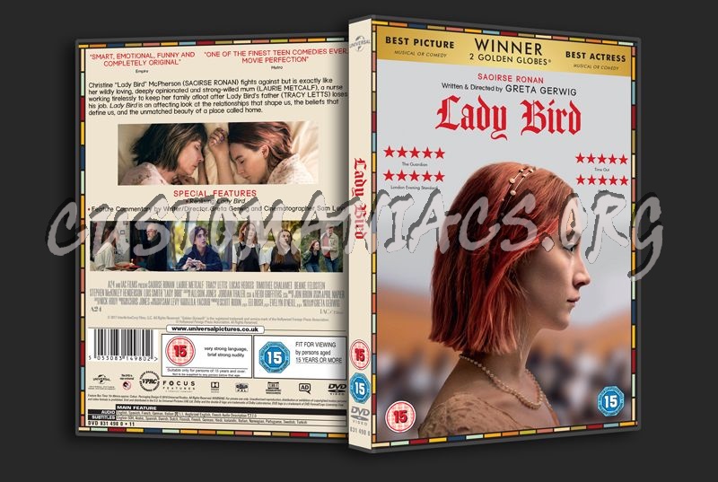 Lady Bird dvd cover
