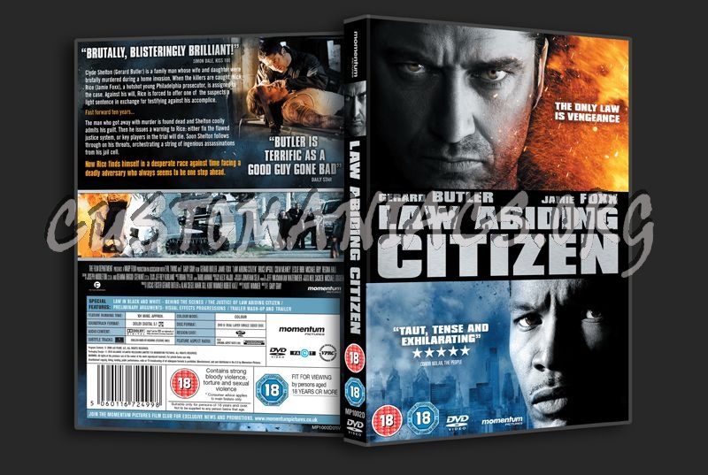 Law Abiding Citizen dvd cover