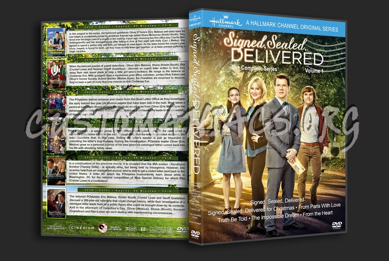 Signed, Sealed and Delivered - The Complete Series - Volume 1 dvd cover