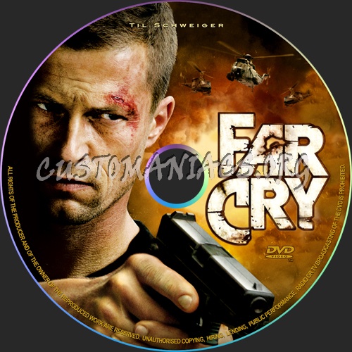 Far Cry dvd label