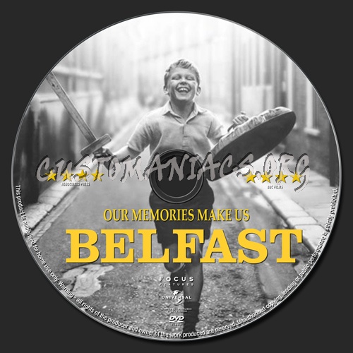 Belfast dvd label