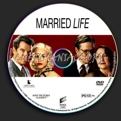 Married Life dvd label