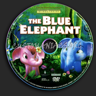 The Blue Elephant dvd label