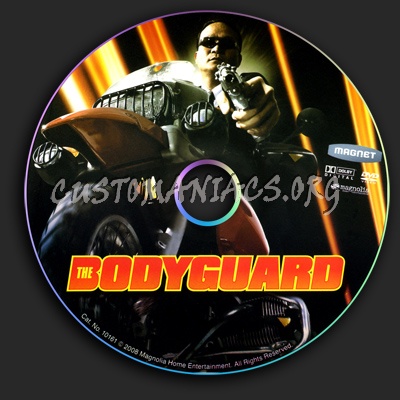 The Bodyguard dvd label