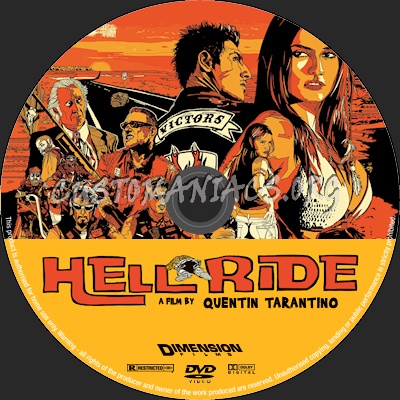 Hell Ride dvd label