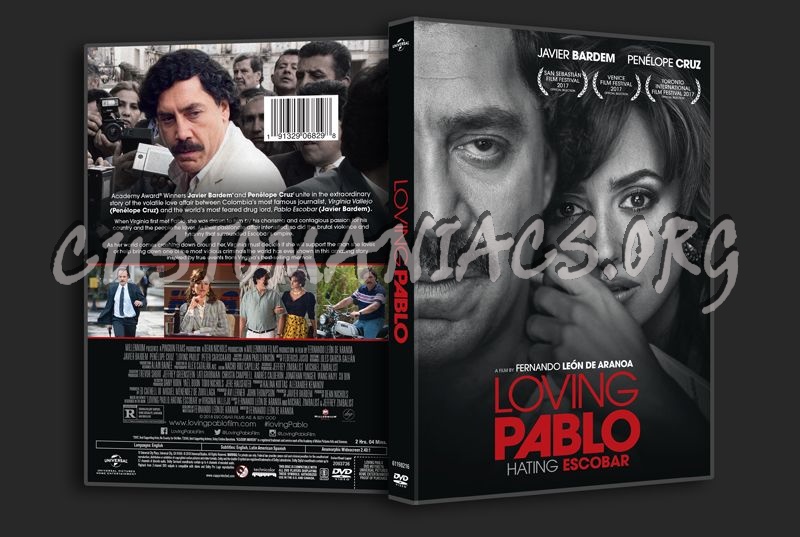 Loving Pablo dvd cover