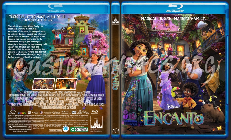 Encanto blu-ray cover