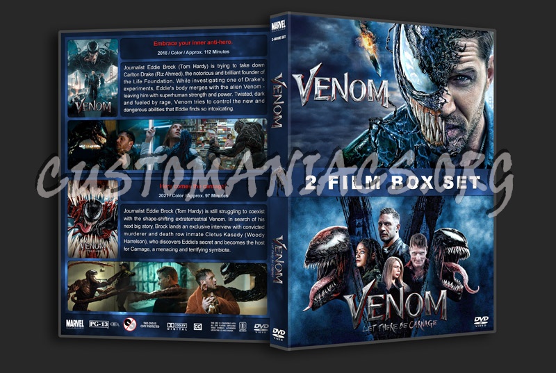 Venom Double Feature dvd cover