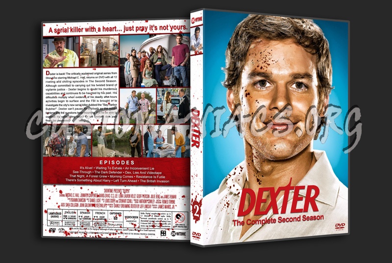 Dexter - The Complete Series dvd cover