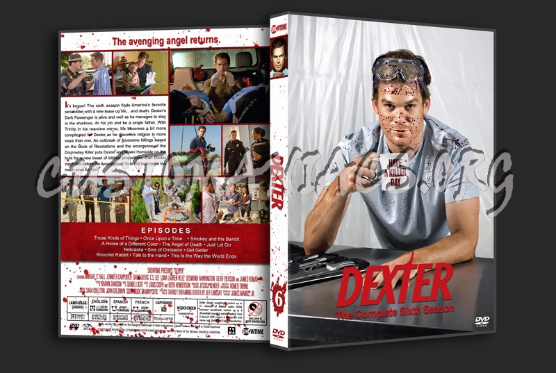 Dexter - The Complete Series dvd cover