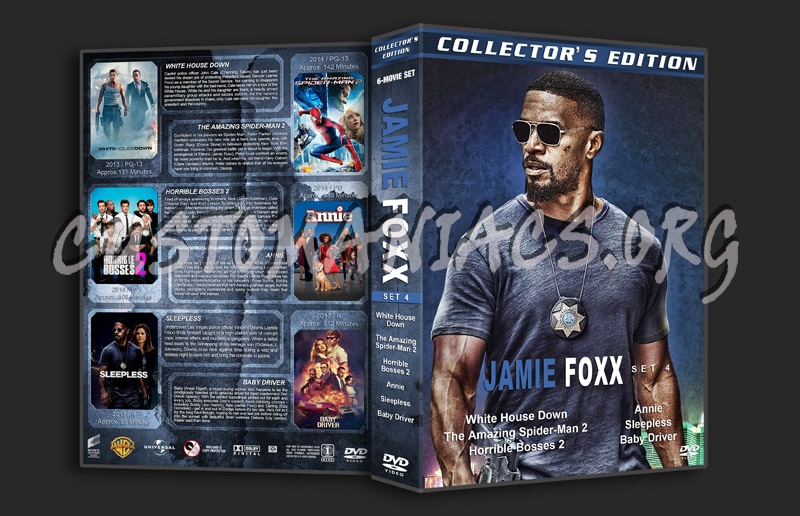 Jamie Foxx Collection - Set 4 (2013-2017) dvd cover