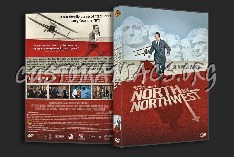 North by Northwest dvd cover