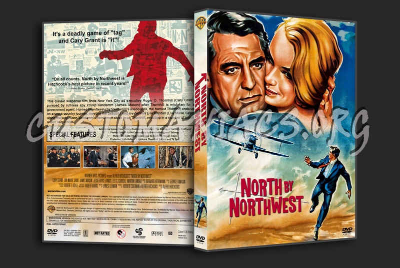 North by Northwest dvd cover