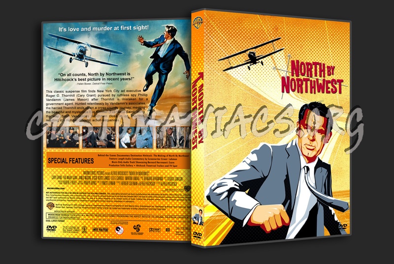 North by Northwest dvd cover