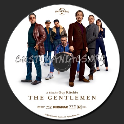 The Gentlemen blu-ray label