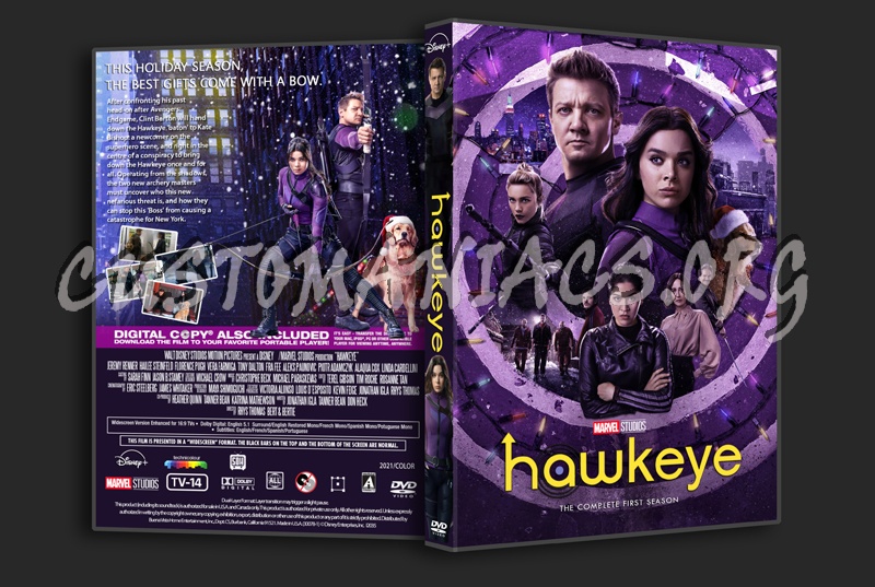 Hawkeye Season 1 dvd cover