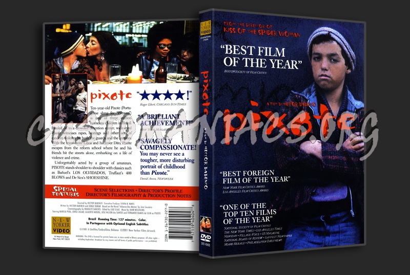 Pixote dvd cover