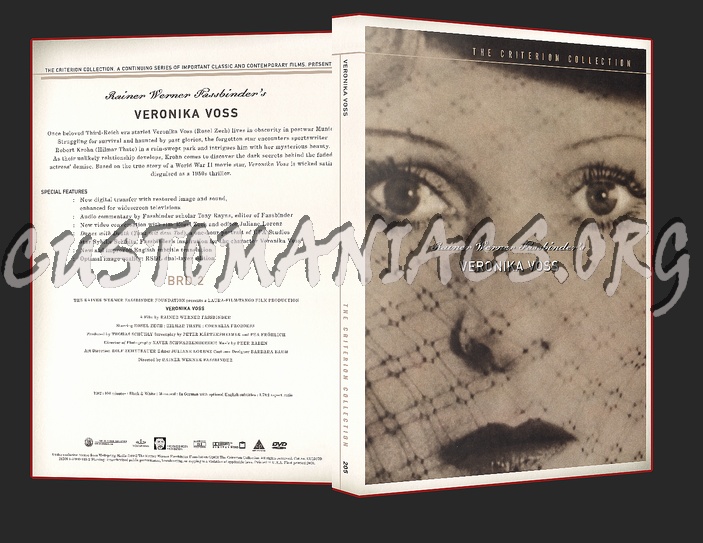 205 - Veronika Voss dvd cover