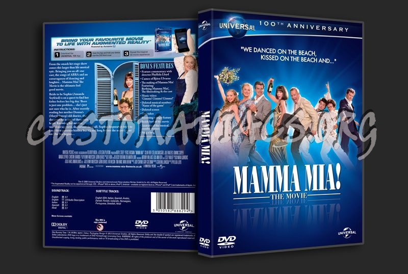 Mamma Mia The Movie dvd cover