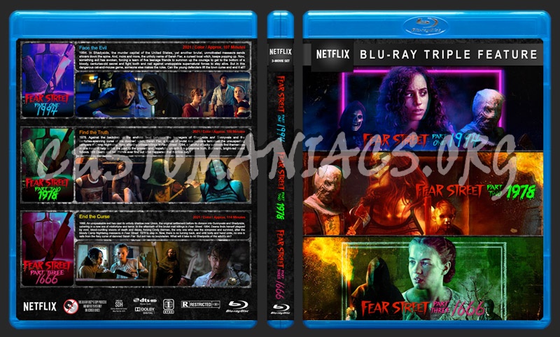 Fear Street Trilogy blu-ray cover