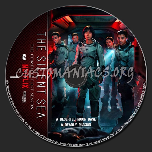 The Silent Sea Season 1 dvd label