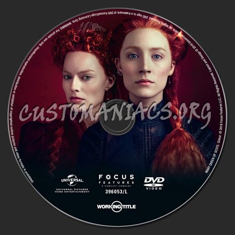 Mary Queen of Scots dvd label