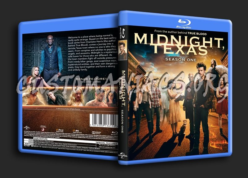 Midnight Texas Season 1 blu-ray cover