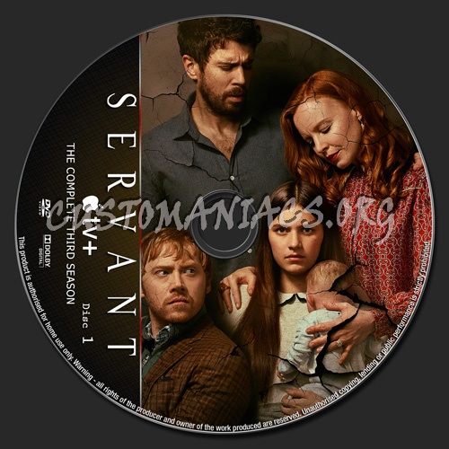 Servant Season 3 dvd label
